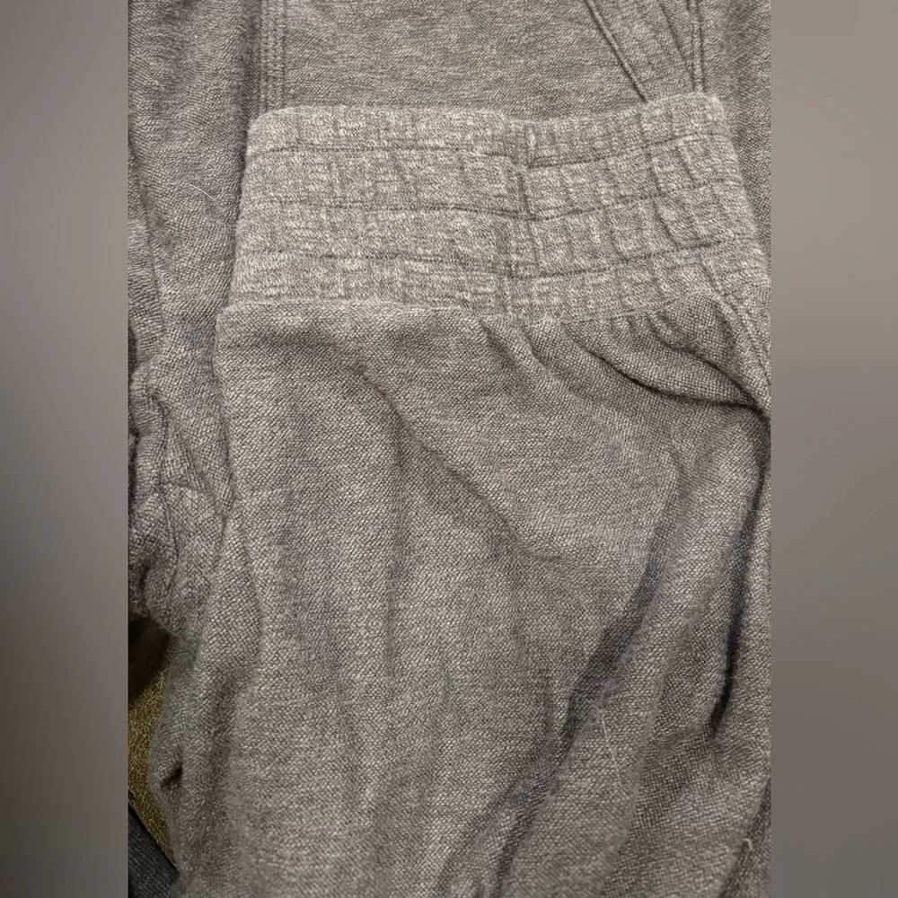 Anthropologie Saturday Sunday Gray Joggers Soft Knit Drawstring Waist Size M